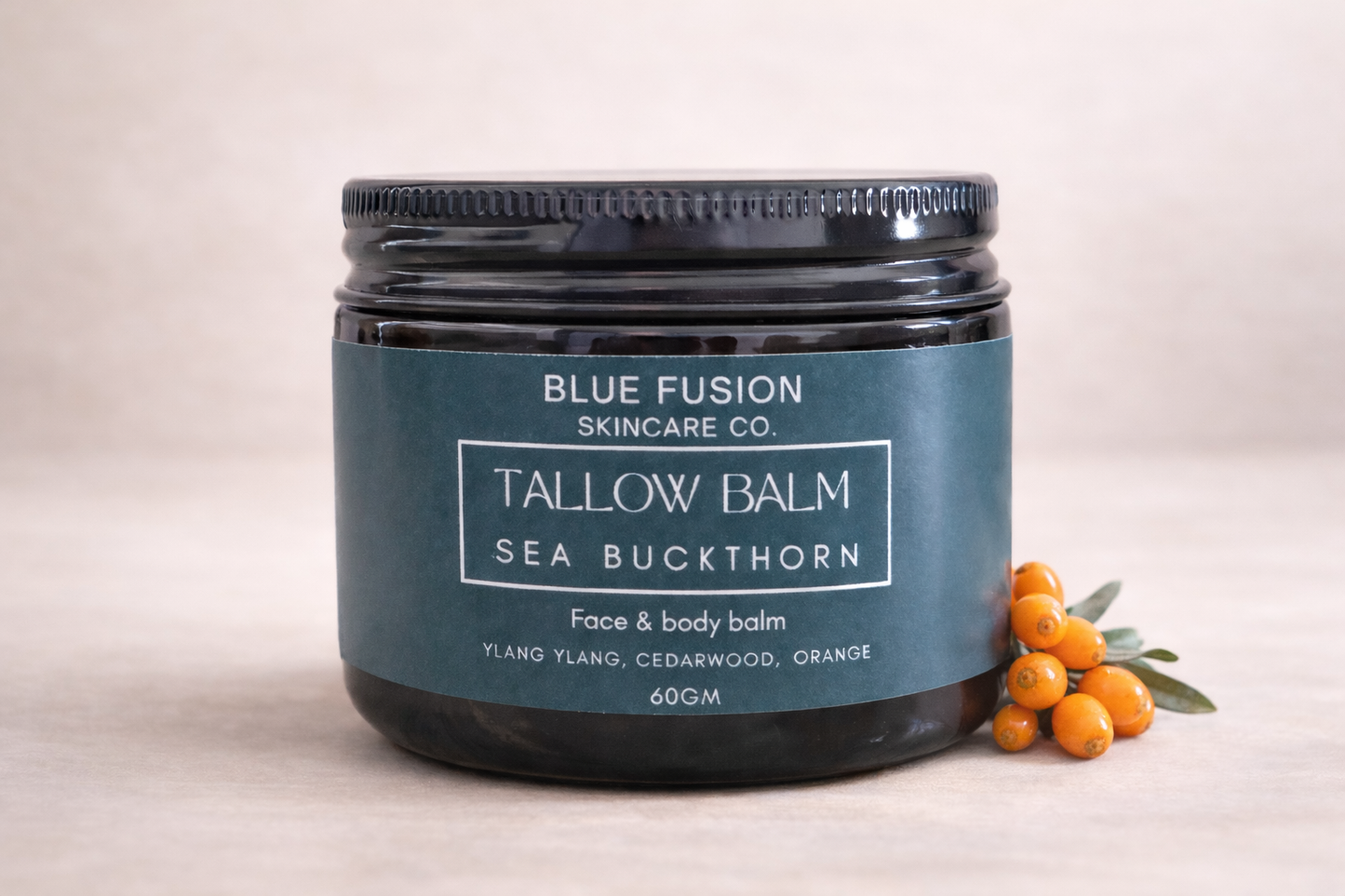 Tallow and Sea buckthorn balm