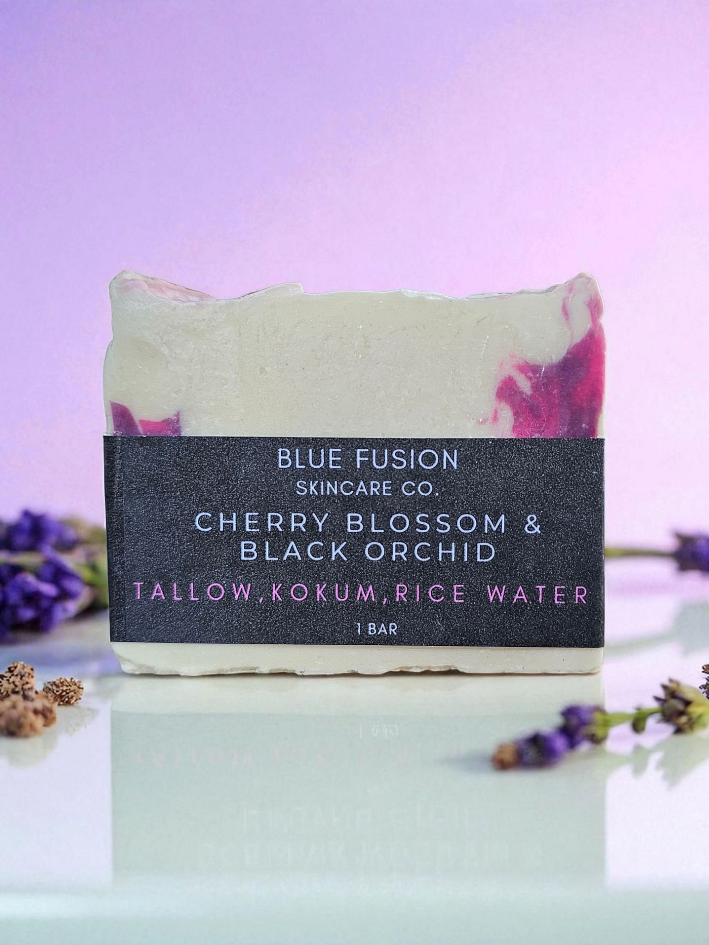 Cherry Blossom & Black orchid soap