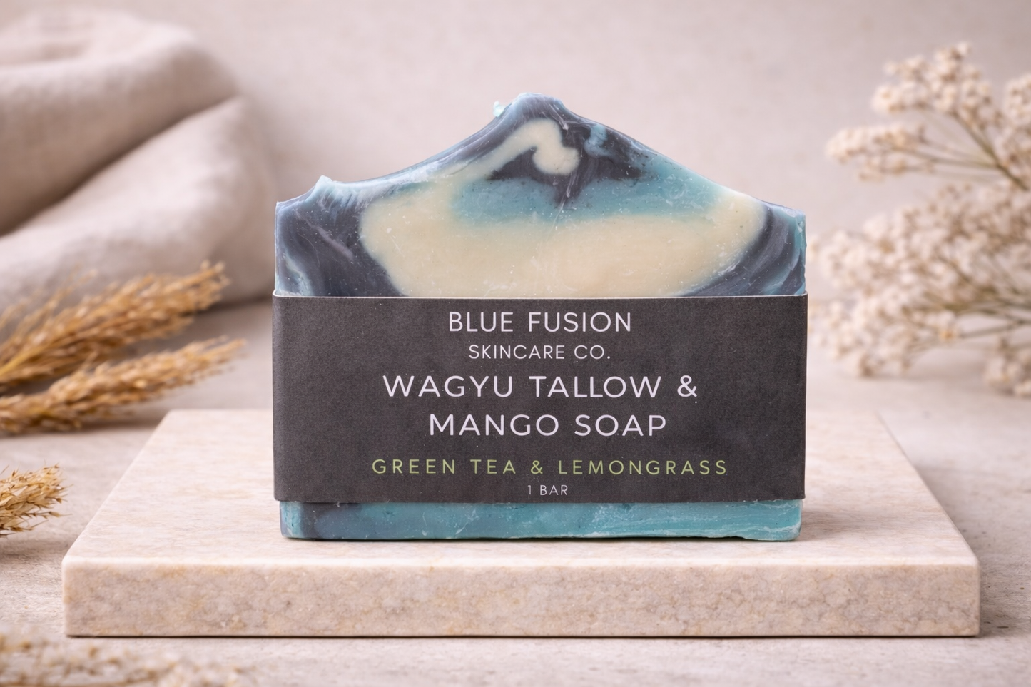 Wagyu & Mango camo soap