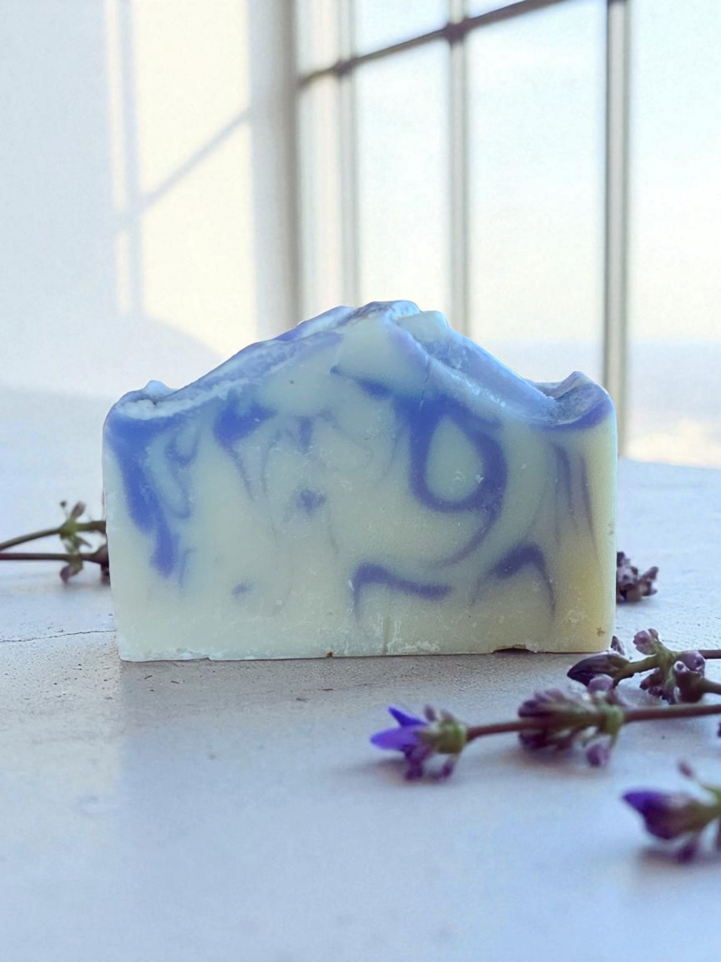 Tallow and rice water soap