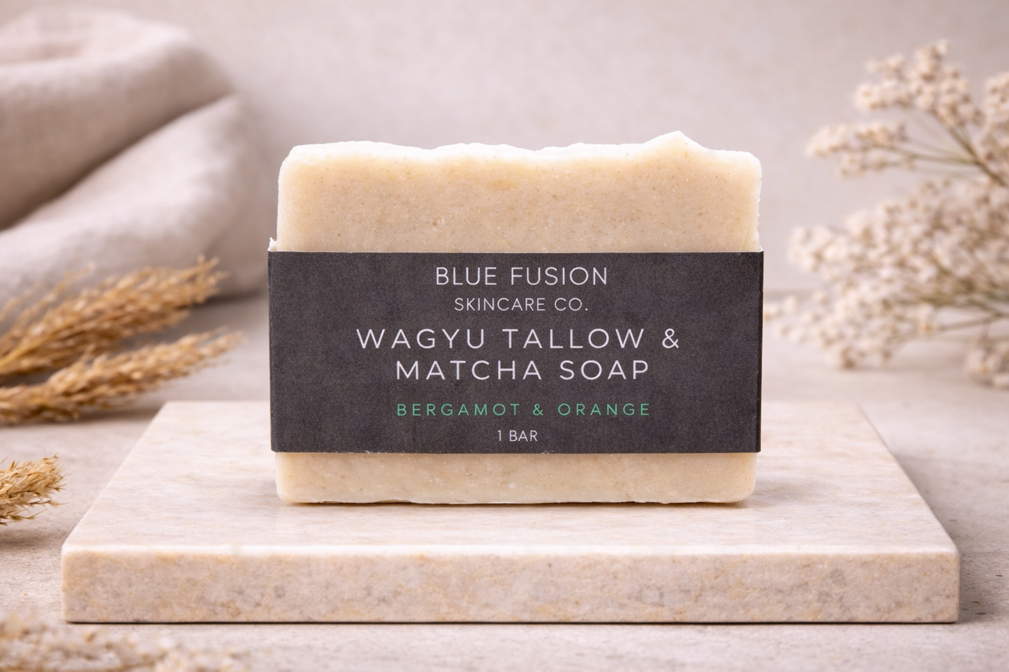 Wagyu Tallow & Matcha soap