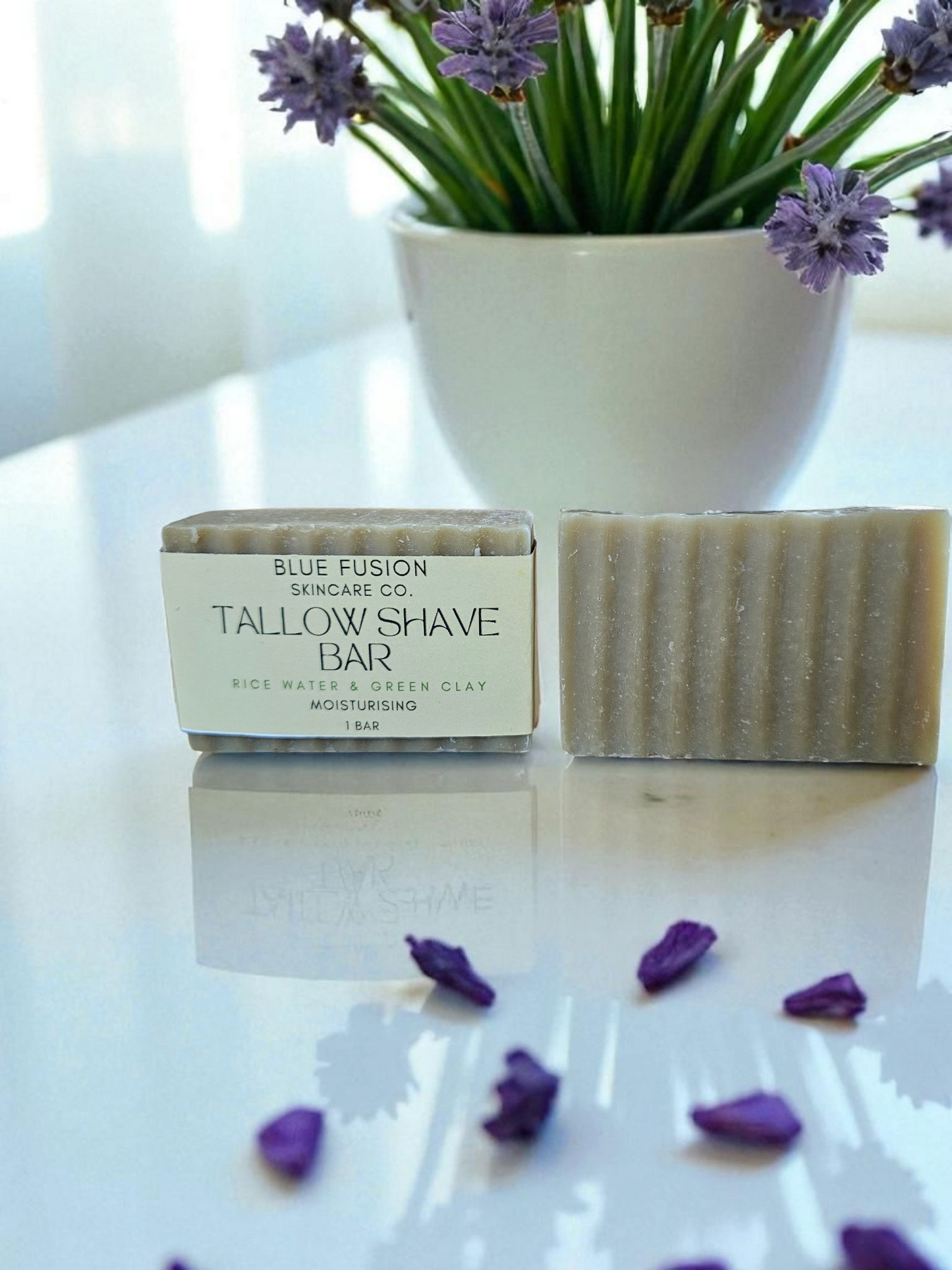 Tallow & Green clay shave bar