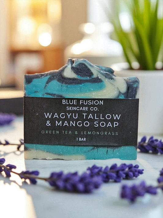 Wagyu & Mango camo soap